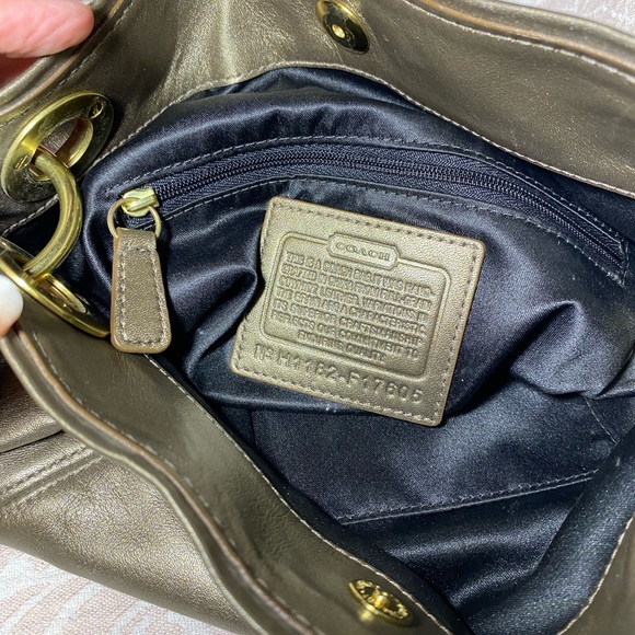 Coach Ashley Pewter Shoulder/Crossbody Bag - Picture 9 of 12